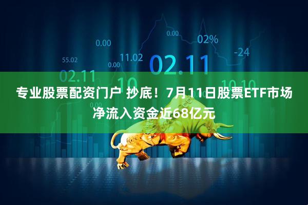 专业股票配资门户 抄底！7月11日股票ETF市场净流入资金近68亿元